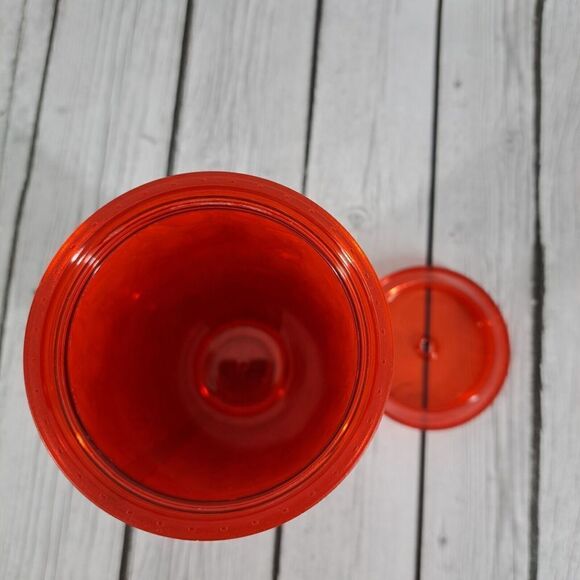 Starbucks Heart Embossed Venti Valentine’s Day Tumbler Cup w/ Lid No Straw Rare - Picture 9 of 14